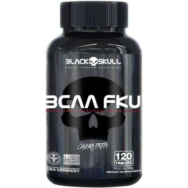 BCAA FKU - 120 TABS - BLACK SKULL